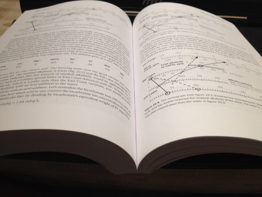 Page utile et facile règles de calcul eau de brassage How to Brew par John Palmer le livre le plus complet pour apprendre à brasser - super livre pour brasseurs amateurs